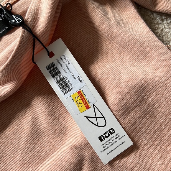 MinkPink Roshni Puff Sleeve Dress - Picture 10 of 10